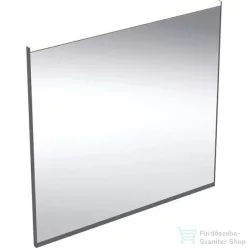   Geberit OPTION PLUS SQUARE 75x70 cm-es tükör LED világítással,matt fekete/eloxált alumínium 502.782.14.1