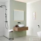 Geberit OPTION PLUS SQUARE 90x70 cm-es tükör LED világítással,eloxált alumínium 502.783.00.1