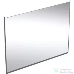   Geberit OPTION PLUS SQUARE 90x70 cm-es tükör LED világítással,matt fekete/eloxált alumínium 502.783.14.1