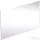 Geberit OPTION PLUS SQUARE 105x70 cm-es tükör LED világítással,eloxált alumínium 502.784.00.1
