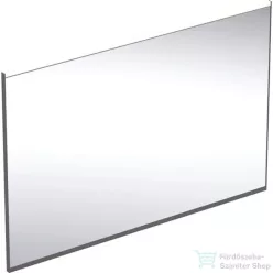   Geberit OPTION PLUS SQUARE 105x70 cm-es tükör LED világítással,matt fekete/eloxált alumínium 502.784.14.1