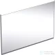 Geberit OPTION PLUS SQUARE 105x70 cm-es tükör LED világítással,matt fekete/eloxált alumínium 502.784.14.1
