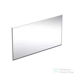   Geberit OPTION PLUS SQUARE 120x70 cm-es tükör LED világítással,matt fekete/eloxált alumínium 502.785.14.1