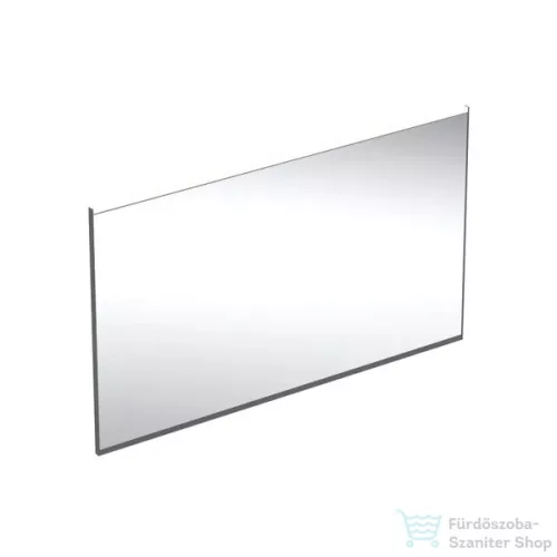 Geberit OPTION PLUS SQUARE 120x70 cm-es tükör LED világítással,matt fekete/eloxált alumínium 502.785.14.1