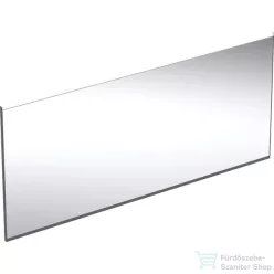   Geberit OPTION PLUS SQUARE 160x70 cm-es tükör LED világítással,matt fekete/eloxált alumínium 502.787.14.1