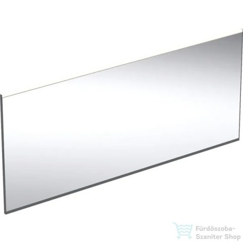 Geberit OPTION PLUS SQUARE 160x70 cm-es tükör LED világítással,matt fekete/eloxált alumínium 502.787.14.1