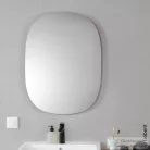 Geberit Option Oval 60x80 cm-es tükör világítással,502.800.00.1