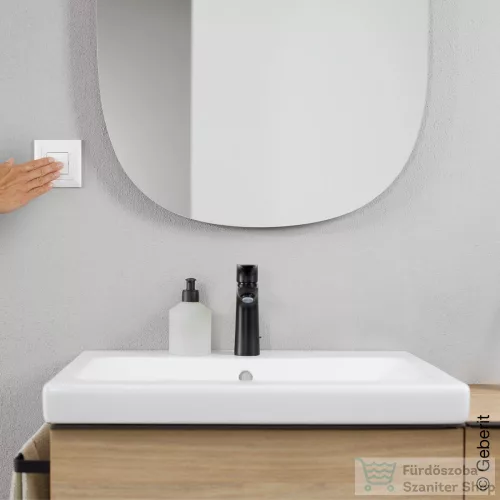 Geberit Option Oval 60x80 cm-es tükör világítással,502.800.00.1