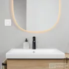 Geberit Option Oval 60x80 cm-es tükör világítással,502.800.00.1