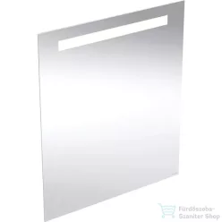   Geberit OPTION BASIC SQUARE 60x70 cm-es tükör LED világítással,eloxált alumínium 502.805.00.1
