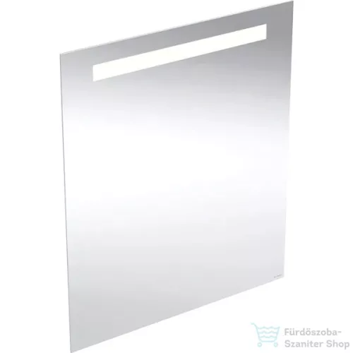 Geberit OPTION BASIC SQUARE 60x70 cm-es tükör LED világítással,eloxált alumínium 502.805.00.1
