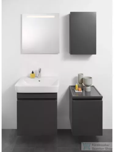 Geberit OPTION BASIC SQUARE 70x70 cm-es tükör LED világítással,eloxált alumínium 502.806.00.1