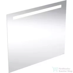   Geberit OPTION BASIC SQUARE 80x70 cm-es tükör LED világítással,eloxált alumínium 502.807.00.1
