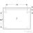 Geberit OPTION BASIC SQUARE 90x70 cm-es tükör LED világítással,eloxált alumínium 502.808.00.1