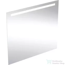   Geberit OPTION BASIC SQUARE 100x90 cm-es tükör LED világítással,eloxált alumínium 502.814.00.1