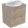 Geberit SELNOVA SQUARE 59,1x50,2 cm-es 2 fiókos alsószekrény pulttal és Variform mosdóval,hikoridió 502.870.00.1