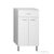 AQUALINE ZOJA/KERAMIA FRESH állószekrény, fiókokkal, 50x78x29cm, fehér 50313