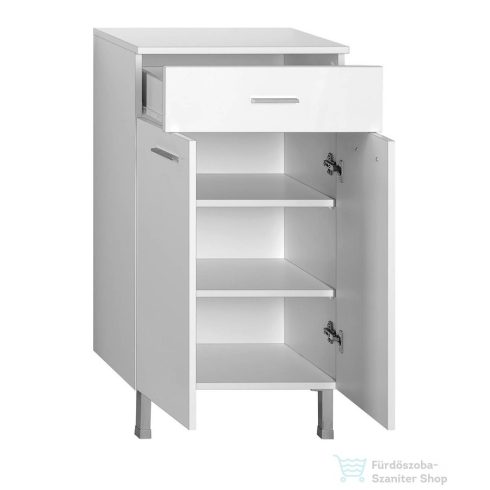 AQUALINE ZOJA/KERAMIA FRESH állószekrény, fiókokkal, 50x78x29cm, fehér 50313