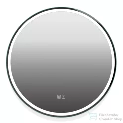   Kielle IDOLIO 80 cm-es LED tükör, fűtéssel, fekete 50324044