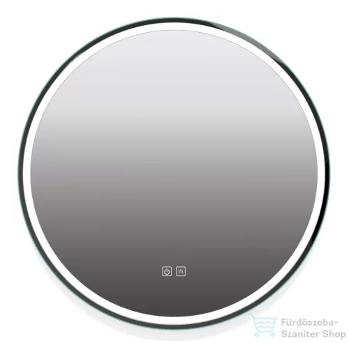 Kielle IDOLIO 80 cm-es LED tükör, fűtéssel, fekete 50324044