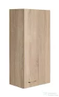 AQUALINE ZOJA/KERAMIA FRESH felső szekrény, 35x76x23cm, bal platina tölgy 50336