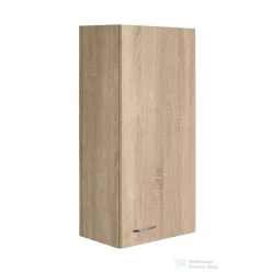   AQUALINE ZOJA/KERAMIA FRESH felső szekrény, 35x76x23cm, bal platina tölgy 50336