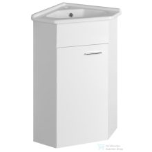   AQUALINE ZOJA sarok mosdótartószekrény, 39x74x39cm, fehér (50345)