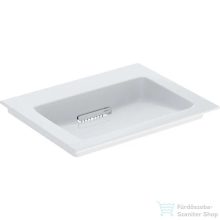   Geberit ONE 60x48 cm-es beépíthető mosdó csaplyuk-és túlfolyó nélkül,KeraTect mázzal,fehér 505.001.00.1