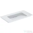 Geberit ONE 90x48 cm-es beépíthető mosdó csaplyuk-és túlfolyó nélkül,KeraTect mázzal,fehér 505.005.00.1