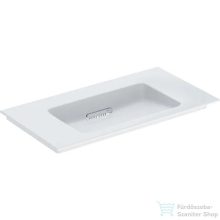   Geberit ONE 90x48 cm-es beépíthető mosdó csaplyuk-és túlfolyó nélkül,KeraTect mázzal,fehér 505.005.00.1