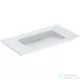 Geberit ONE 90x48 cm-es beépíthető mosdó csaplyuk-és túlfolyó nélkül,KeraTect mázzal,fehér 505.005.00.1