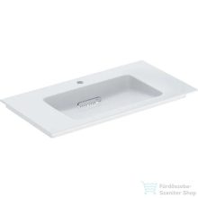   Geberit ONE 90x48 cm-es beépíthető mosdó túlfolyó nélkül,KeraTect mázzal,fehér 505.006.00.1