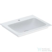   Geberit ONE 60x48 cm-es beépíthető mosdó túlfolyó nélkül,KeraTect mázzal,fehér 505.010.01.1