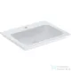 Geberit ONE 60x48 cm-es beépíthető mosdó túlfolyó nélkül,KeraTect mázzal,fehér 505.010.01.1
