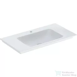  Geberit ONE 90x48 cm-es beépíthető mosdó túlfolyó nélkül,KeraTect mázzal,fehér 505.010.01.3
