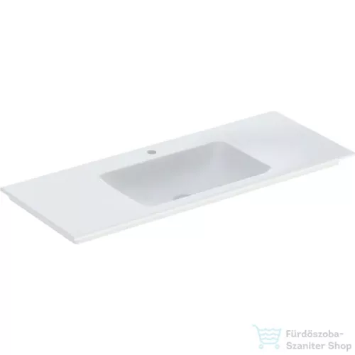 Geberit ONE 120x48 cm-es beépíthető mosdó túlfolyó nélkül,KeraTect mázzal,fehér 505.010.01.5