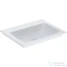 Geberit ONE 60x48 cm-es beépíthető mosdó csaplyuk-és túlfolyó nélkül,KeraTect mázzal,fehér 505.011.01.1