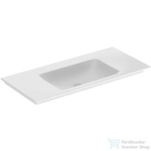   Geberit ONE 105x48 cm-es beépíthető mosdó csaplyuk-és túlfolyó nélkül,KeraTect mázzal,fehér 505.011.01.4