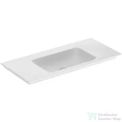  Geberit ONE 105x48 cm-es beépíthető mosdó csaplyuk-és túlfolyó nélkül,KeraTect mázzal,fehér 505.011.01.4