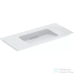   Geberit ONE 105x48 cm-es beépíthető mosdó csaplyuk nélkül,KeraTect mázzal,fehér 505.014.00.1