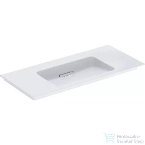 Geberit ONE 105x48 cm-es beépíthető mosdó csaplyuk nélkül,KeraTect mázzal,fehér 505.014.00.1