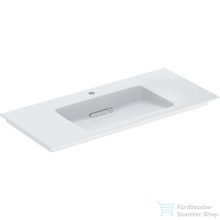   Geberit ONE 105x48 cm-es beépíthető mosdó 1 csaplyukkal,KeraTect mázzal,fehér 505.015.00.1