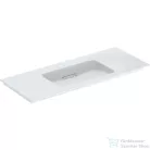 Geberit ONE 120x48 cm-es beépíthető mosdó csaplyuk-és túlfolyó nélkül,KeraTect mázzal,fehér 505.016.00.1
