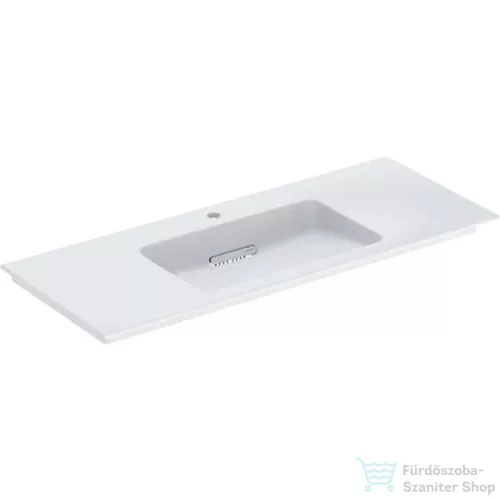 Geberit ONE 120x48 cm-es beépíthető mosdó túlfolyó nélkül,KeraTect mázzal,fehér 505.017.00.1