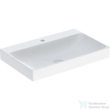   Geberit ONE 75x48 cm-es mosdó túlfolyó nélkül,KeraTect mázzal,fehér 505.020.01.2
