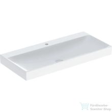  Geberit ONE 105x48 cm-es mosdó túlfolyó nélkül,KeraTect mázzal,fehér 505.020.01.4