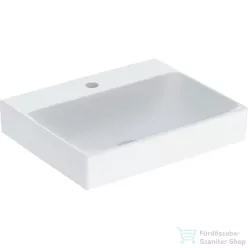  Geberit ONE 50x40 cm-es mosdó túlfolyó nélkül,KeraTect mázzal,fehér 505.020.01.6