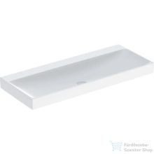   Geberit ONE 120x48 cm-es mosdó csaplyuk-és túlfolyó nélkül,KeraTect mázzal,fehér 505.021.01.5