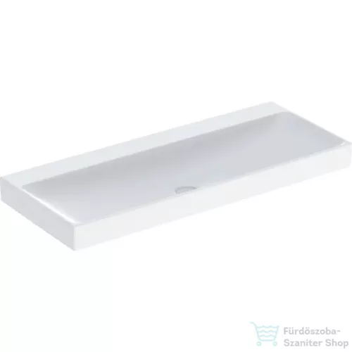Geberit ONE 120x48 cm-es mosdó csaplyuk-és túlfolyó nélkül,KeraTect mázzal,fehér 505.021.01.5