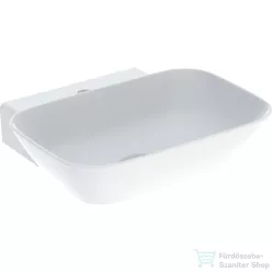   Geberit ONE 50x42,5 cm-es pultra ültethető mosdó túlfolyó nélkül,KeraTect mázzal,fehér 505.041.01.6